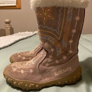 Lelli Kelly Size 13 girls Winter boots